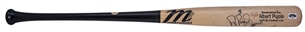 2011 Albert Pujols Game Used, Signed & Inscribed "3x MVP" Marucci Model AP5-M Bat - World Series Title Season! (PSA/DNA GU 9 & JSA)